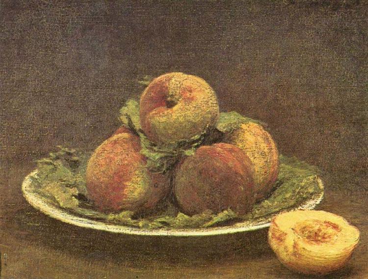 Henri Fantin-Latour Still Life with Peaches,